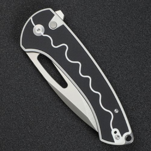 В Украине Нож складной SENCUT Squiggy White/Black (S24082A-1)