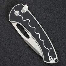 Нож складной SENCUT Squiggy White/Black (S24082A-1)