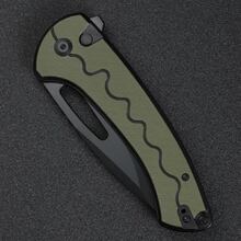 Нож складной SENCUT Squiggy Black/Green (S24082A-2)