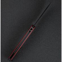 Нож складной SENCUT Squiggy Burgundy/Black (S24082A-3)