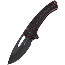 Нож складной SENCUT Squiggy Burgundy/Black (S24082A-3)