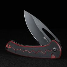 Нож складной SENCUT Squiggy Burgundy/Black (S24082A-3)
