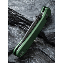 Ніж складаний CIVIVI Qubit Green Aluminum (C22030E-DS1)