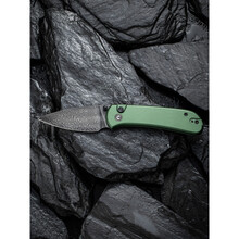 Ніж складаний CIVIVI Qubit Green Aluminum (C22030E-DS1)