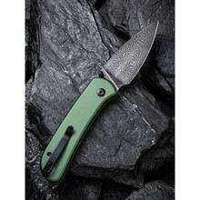 Ніж складаний CIVIVI Qubit Green Aluminum (C22030E-DS1)
