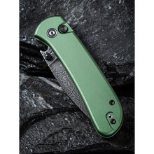 Ніж складаний CIVIVI Qubit Green Aluminum (C22030E-DS1)