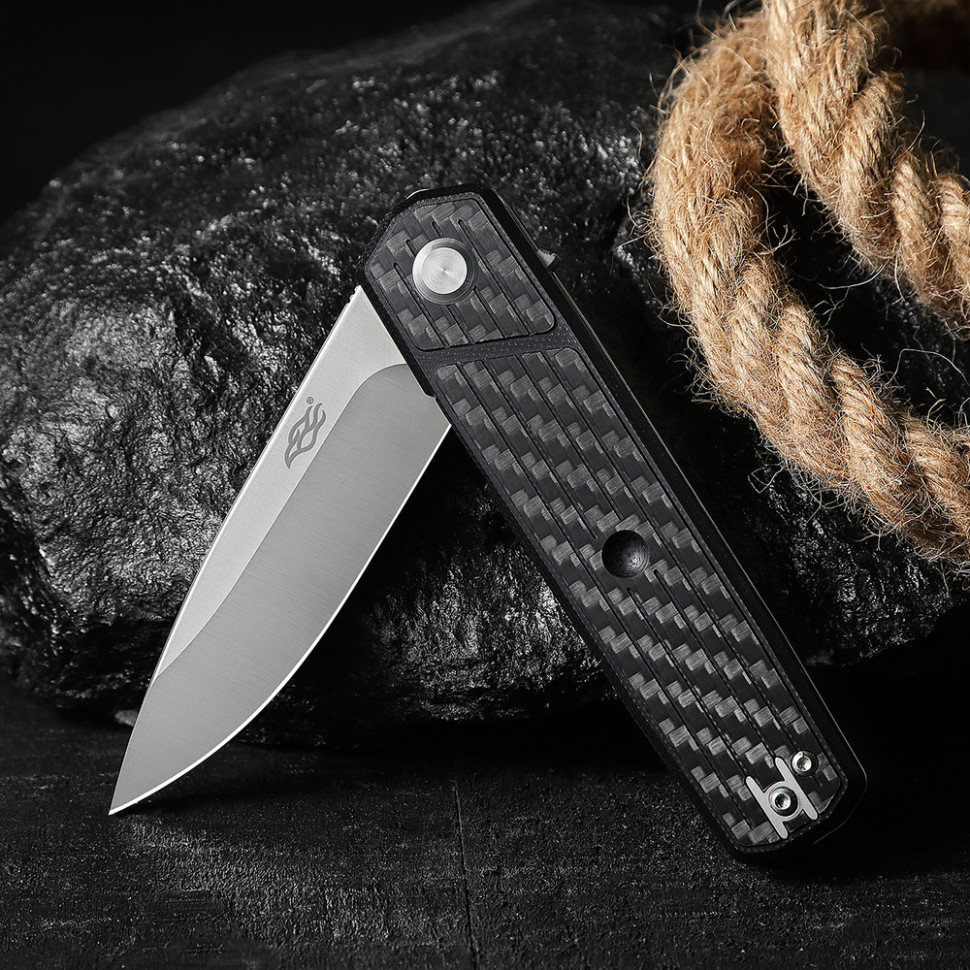 Замовити Ніж складаний GANZO Firebird Black Carbon (FH927-CF)