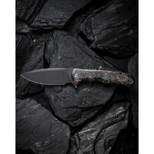 Ніж складаний CIVIVI Praxis Shredded Carbon Fiber Black/Gold (C803I)