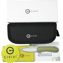Ніж складаний CIVIVI Praxis Shredded Carbon Fiber Black/Gold (C803I)