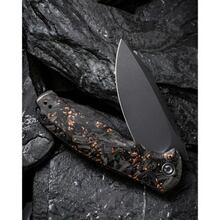 Ніж складаний CIVIVI Praxis Shredded Carbon Fiber Black/Gold (C803I)