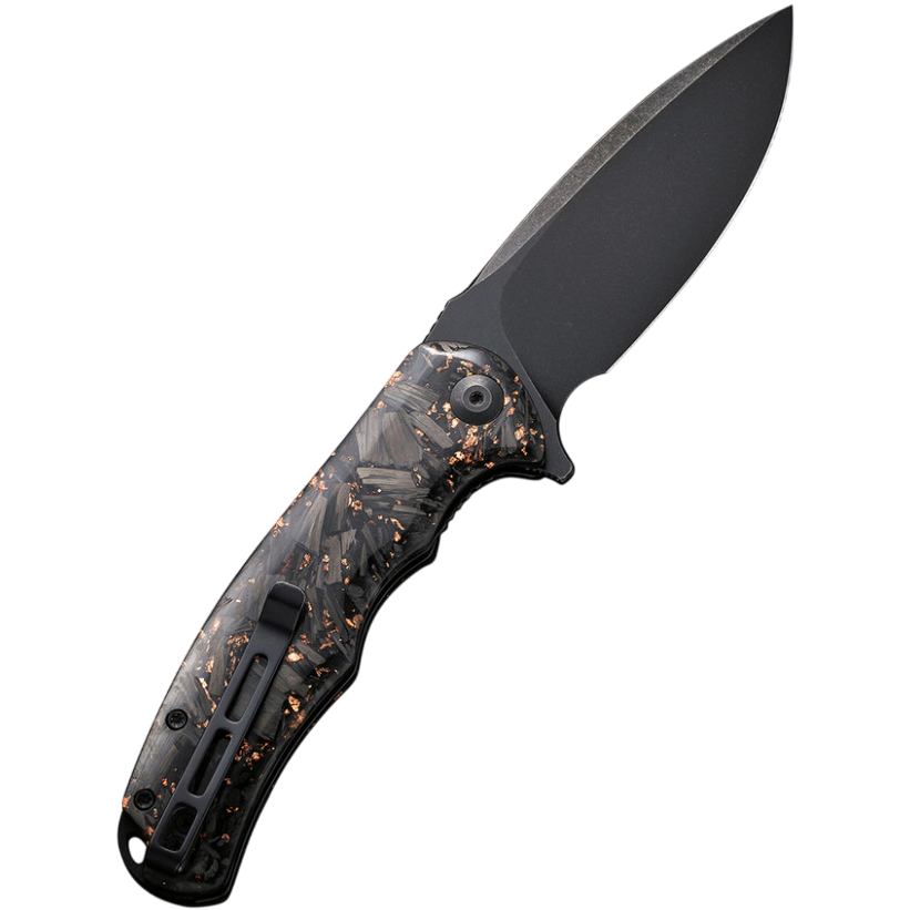 Ніж складаний CIVIVI Praxis Shredded Carbon Fiber Black/Gold (C803I) Тип складаний ніж