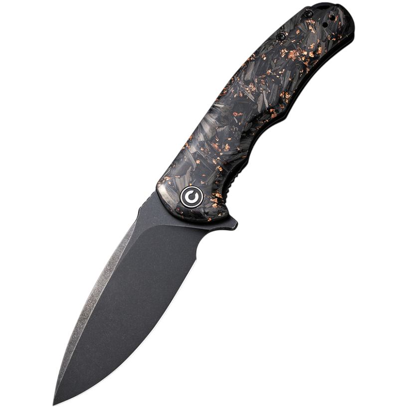 Ніж складаний CIVIVI Praxis Shredded Carbon Fiber Black/Gold (C803I) Ніж складаний CIVIVI Praxis Shredded Carbon Fiber Black/Gold (C803I)