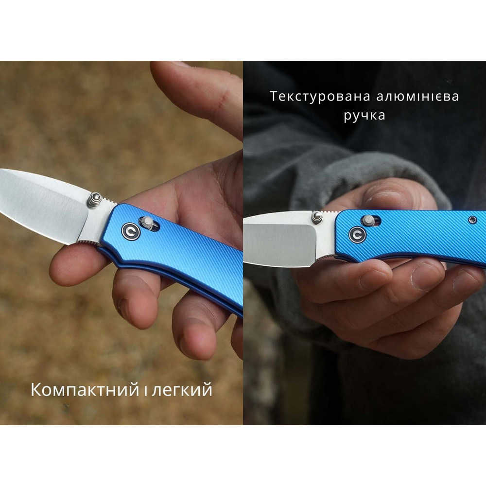 Ніж складаний CIVIVI Baby Banter 2 Вlue (C23074-1) Тип складаний ніж