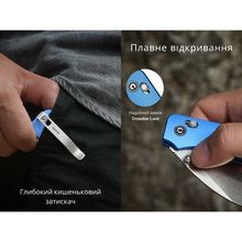 Ніж складаний CIVIVI Baby Banter 2 Вlue (C23074-1)
