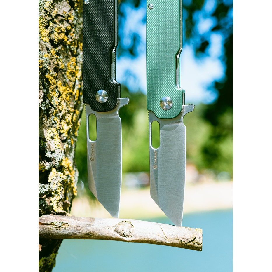 В Фокстрот Нож складной GANZO G770-GR Green