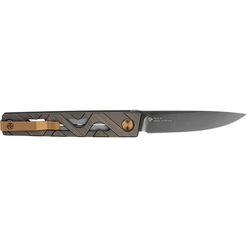 Нож складной RUIKE P878-AK Материал лезвия сталь Sandvik 14C28N