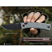 Нож складной RUIKE P856-K Grey Нож складной RUIKE P856-K Grey