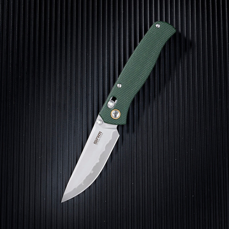 Нож складной SRM Medal Dark Green (255L-MG2) Фото Нож складной SRM Medal Dark Green (255L-MG2)