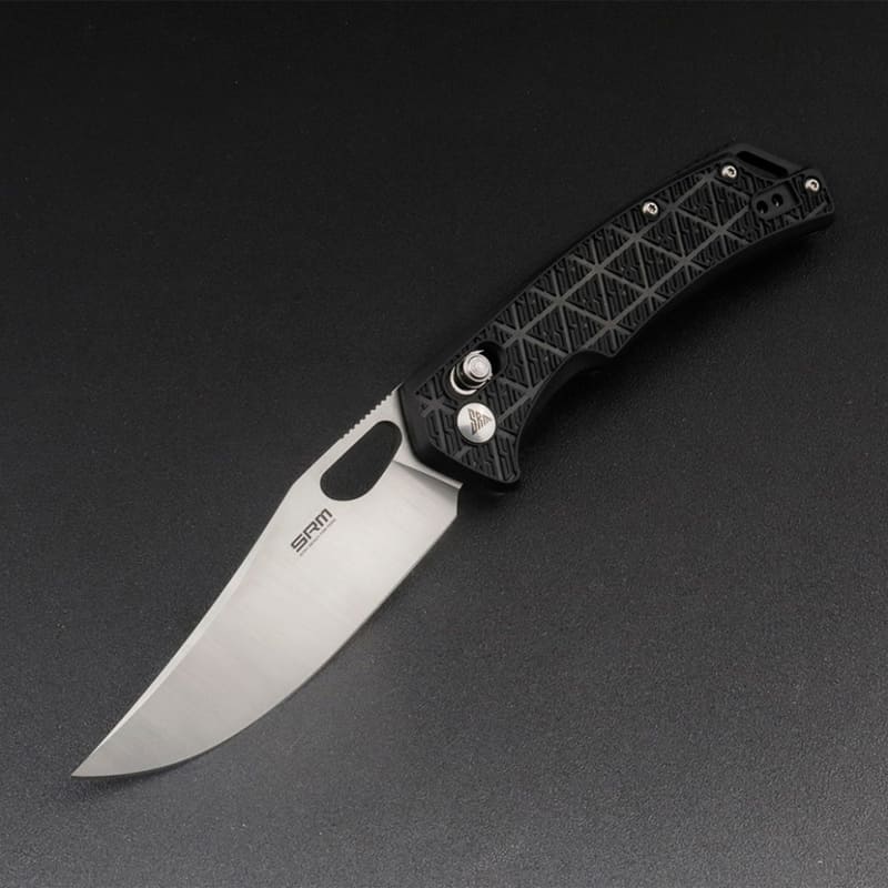 Нож складной SRM Retriever Black (9201-PB) Нож складной SRM Retriever Black (9201-PB) Тип стали 8Cr13MoV