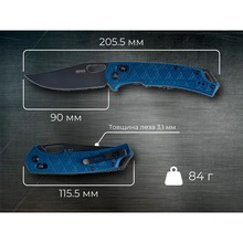 Нож складной SRM Retriever Blue (9201-PL) Нож складной SRM Retriever Blue (9201-PL)