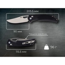 Нож складной SRM Retriever Black (9201) Нож складной SRM Retriever Black (9201)