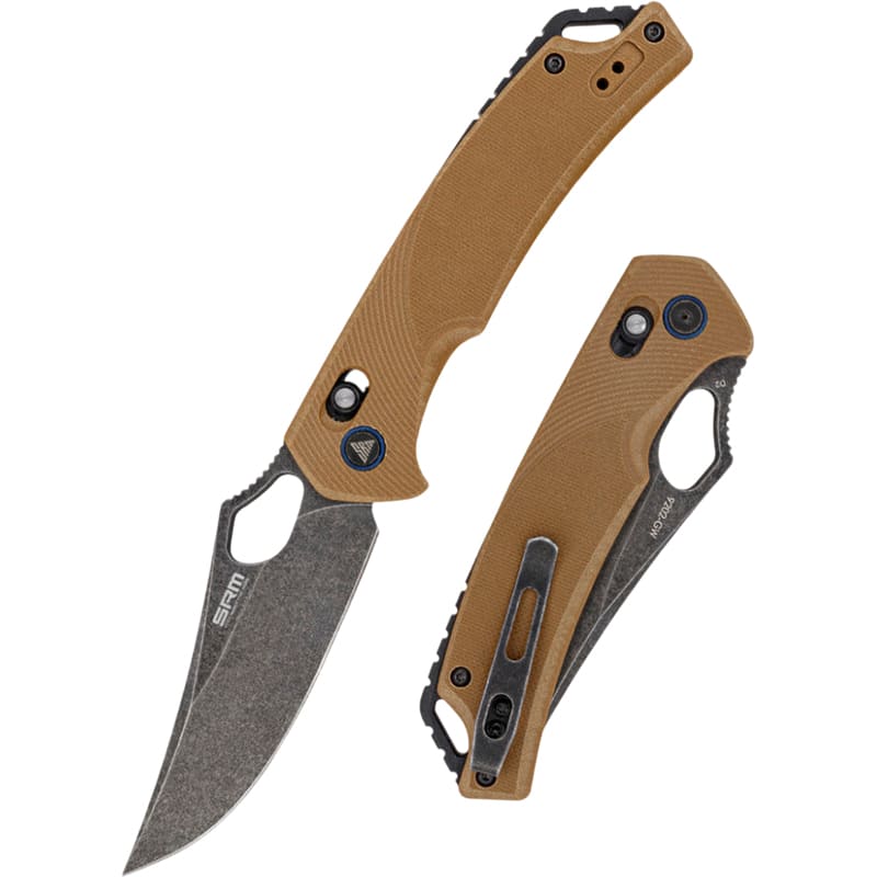 Ніж складаний SRM Retriever Brown (9202-GW) Ніж складаний SRM Retriever Brown (9202-GW) Тип сталі D2