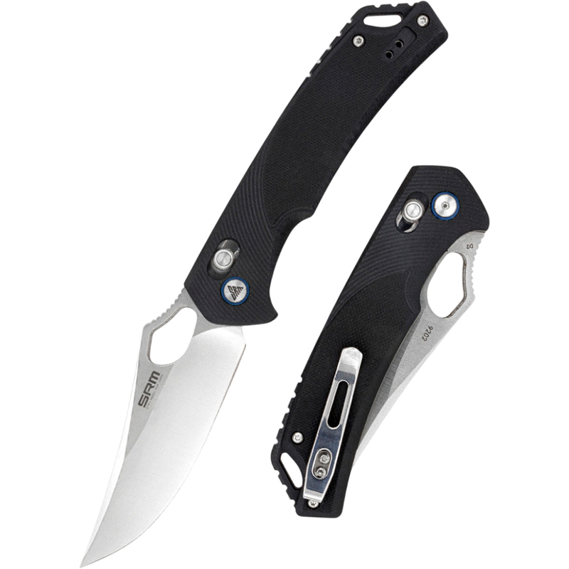 Нож складной SRM Retriever Black (9202) Внешний вид Нож складной SRM Retriever Black (9202)