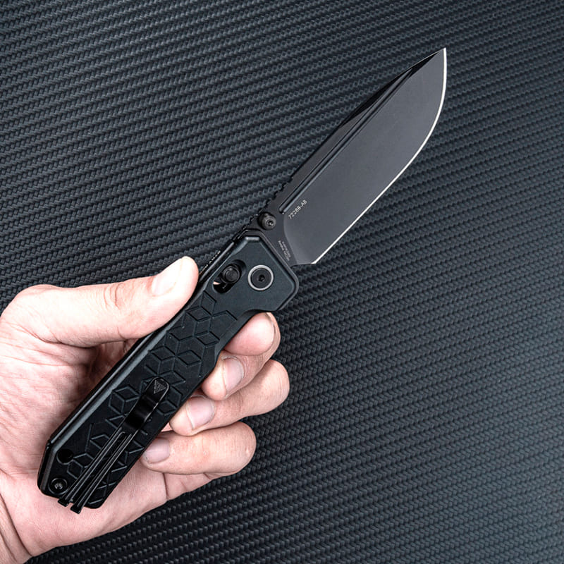 Нож складной SRM Rubik Black (7228B-AB) Фото Нож складной SRM Rubik Black (7228B-AB)