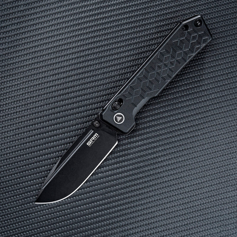 Нож складной SRM Rubik Black (7228B-AB) Внешний вид Нож складной SRM Rubik Black (7228B-AB)