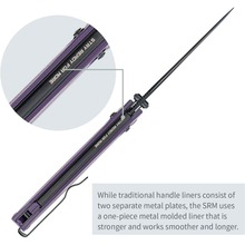Нож складной SRM Terrier Violet (258L-GN) Нож складной SRM Terrier Violet (258L-GN)