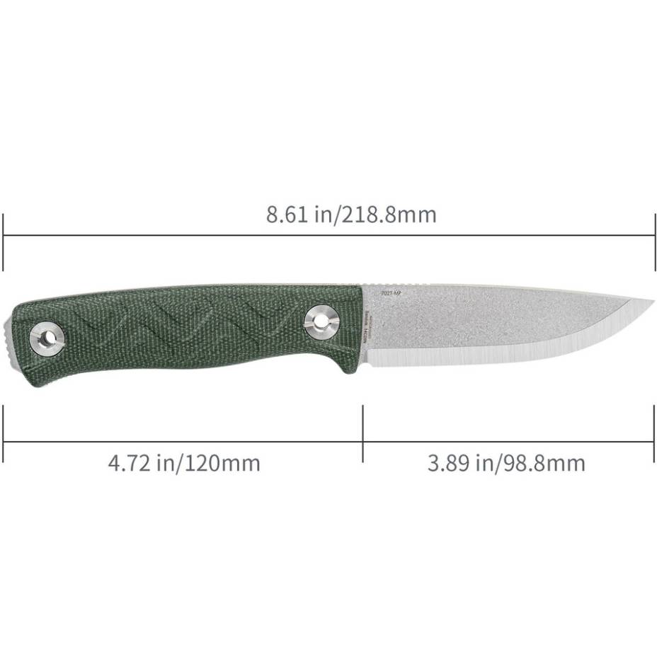 Нож SRM с чехлом Green (702T-MP) Изображение Нож SRM с чехлом Green (702T-MP)