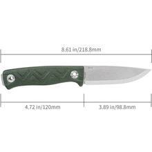 Нож SRM с чехлом Green (702T-MP) Нож SRM с чехлом Green (702T-MP)