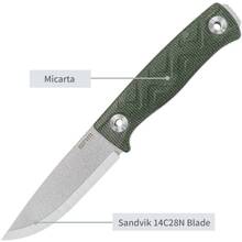 Нож SRM с чехлом Green (702T-MP) Нож SRM с чехлом Green (702T-MP)