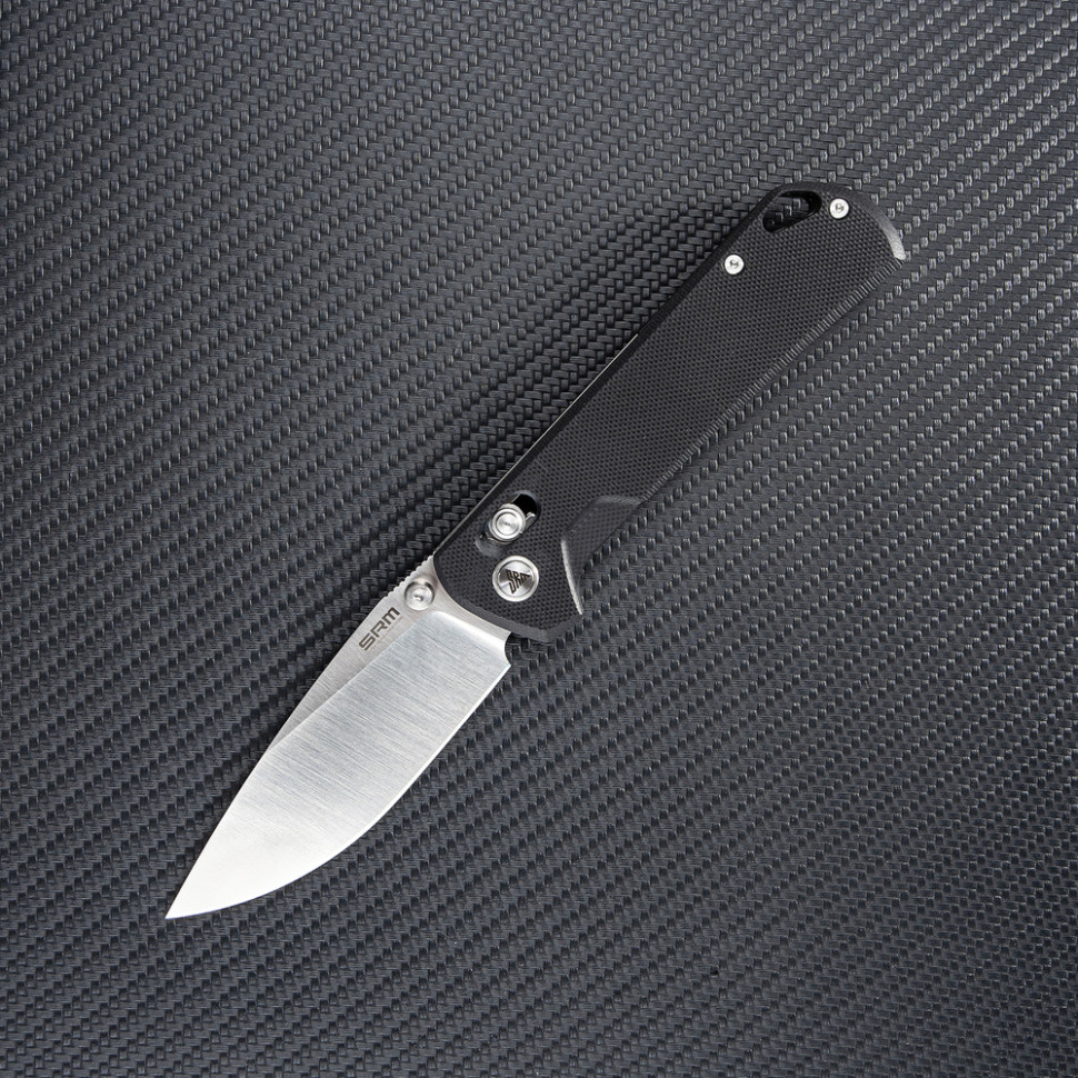 Нож SRM 168L-GB Black Нож SRM 168L-GB Black Тип стали D2