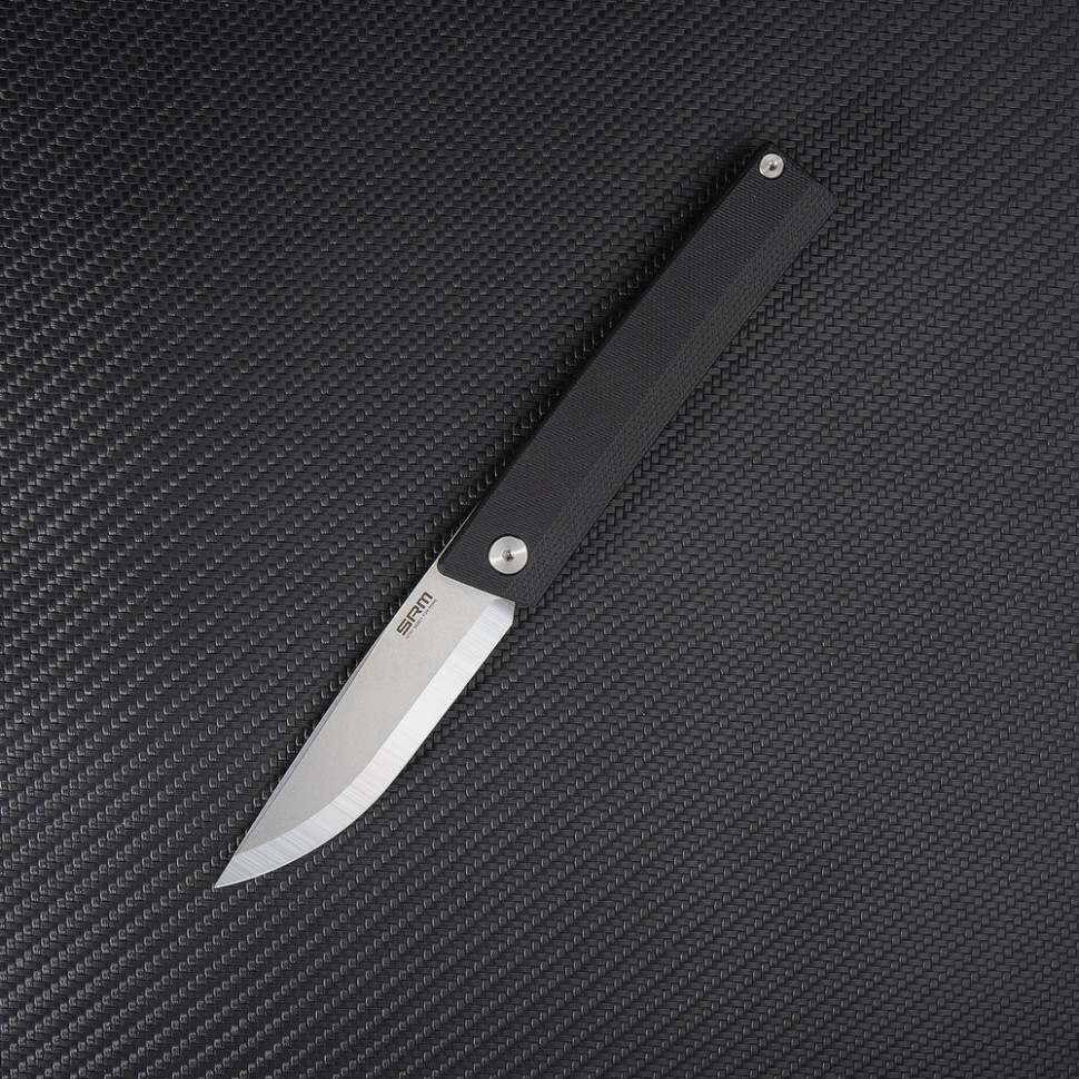 Нож SRM 401LC-GB Black Фото Нож SRM 401LC-GB Black
