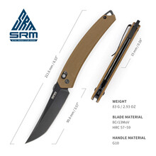 Нож SRM 9211-GW Brown Нож SRM 9211-GW Brown