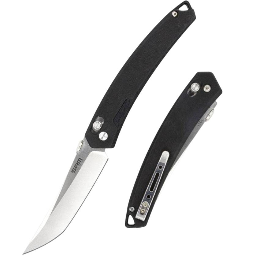Нож SRM 9211 Black Нож SRM 9211 Black Тип стали 8Cr13MоV
