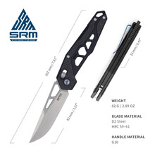 Нож SRM 9225-KB Black Нож SRM 9225-KB Black