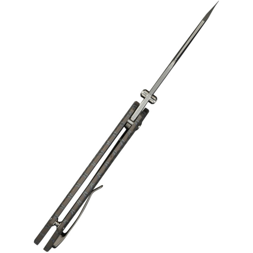 Нож складной WEKNIFE High-Fin XL WE24010-4 Материал лезвия нержавеющая сталь