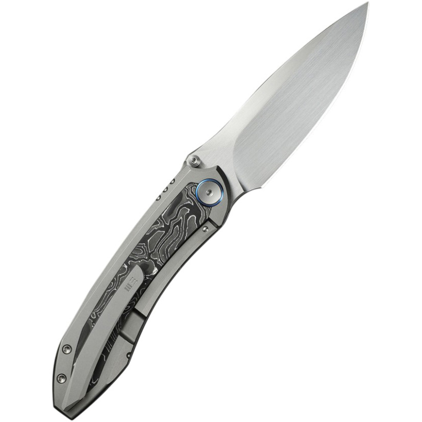 Нож складной WEKNIFE Winsome WE23092-2 Дополнительно профиль клинка – Drop Point; тип заточки – прямой; способ открытия – передний флипер / двусторонний шпеник; тип запорного механизма – замок Nested Frame Lock; керамические подшипники в осевом узле