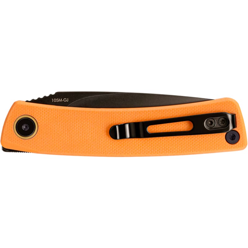 Ніж складаний SRM Air 105M-GJ Orange Матеріал леза сталь Sandvik 14C28N