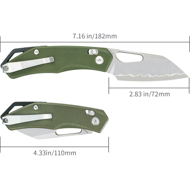 В интернет магазине Нож складной SRM Cub 261M-GP2 Green