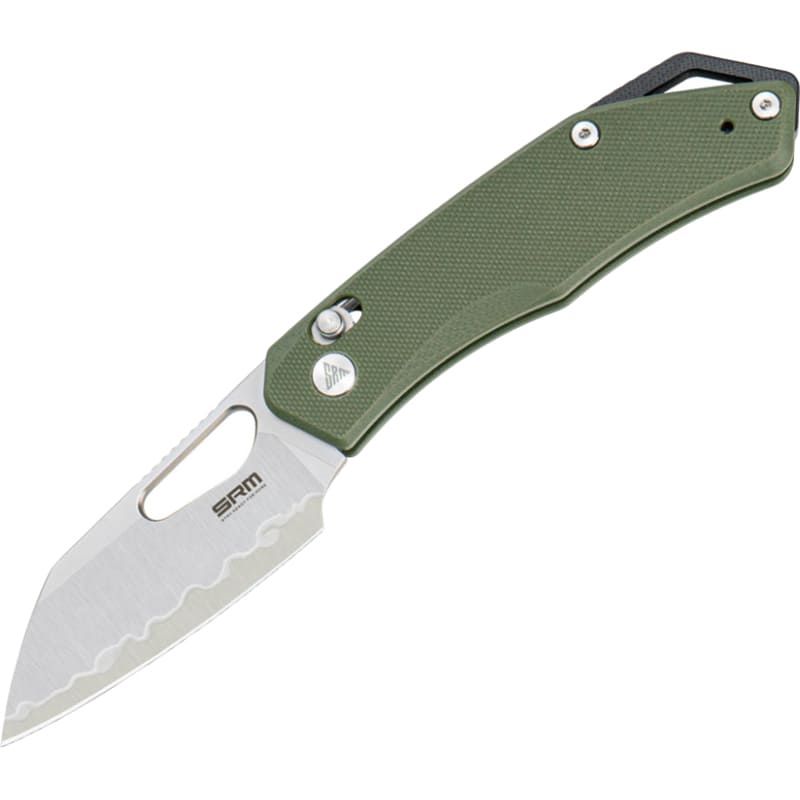 Нож складной SRM Cub 261M-GP2 Green Тип складной нож