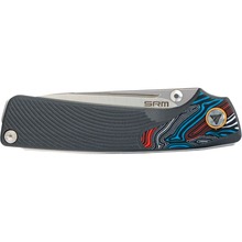 Ніж складаний SRM Dome 106M-GK Black