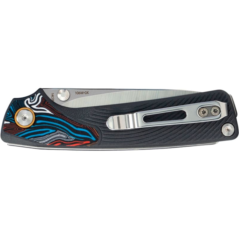 Ніж складаний SRM Dome 106M-GK Black Тип сталі 14C28N