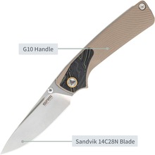 Ніж складаний SRM Dome 106M-GW Sandy