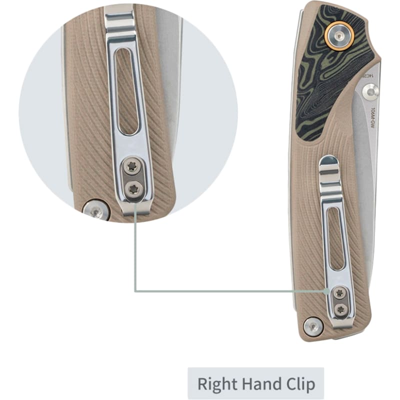 В інтернет магазині Ніж складаний SRM Dome 106M-GW Sandy