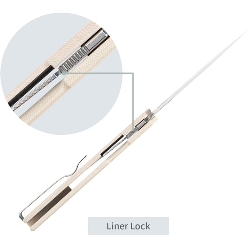 В Україні Ніж складаний SRM Gent 401LC-GT White