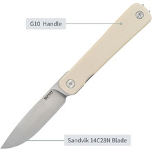 Ніж SRM Palfrey 135L-GT White