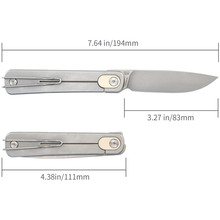 Ніж SRM Palfrey 135L-GT White